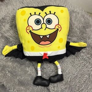 SpongeBob SquarePants Plush - Yellow Character Pillow Vampire